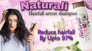 Naturali Hairfall arrest shampoo review | Shampoo for hairfall | Naturali Shampoo | Natural shampoo