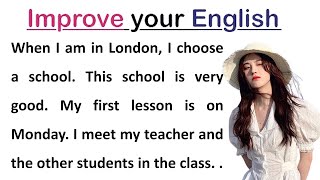 I go to London | Learn English Through Story Level 2 | Graded Reader | Improve Your English