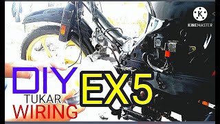 DIY tukar wiring honda ex5 high power | tukar wiring sepeda motor