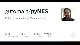 GitHub - gutomaia/pyNES: Python programming for Nintendo 8 bits