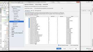 Android Studio: Using SDK Manager