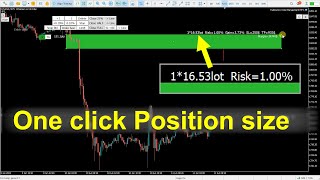 MT5 Position Tool - How to Use Position Size Calculator MT5