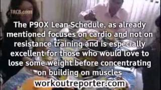 P90X Lean Schedule