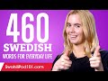 460 Swedish Words for Everyday Life - Basic Vocabulary #23