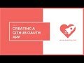 Episode 2 - Creating a Gihub OAuth App
