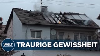 BRAND-DRAMA BEI HEILBRONN: Zwei tote Kinder nach Dachstuhlfeuer in Neuenstadt am Kocher geborgen