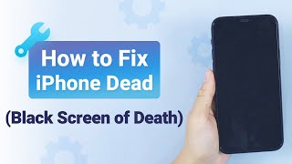 🔥[2024 Tutorial Guide] How to Fix iPhone Dead? (🌟Black Screen of Death)
