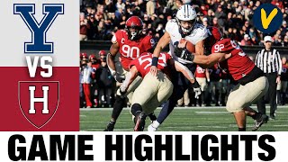 Yale vs Harvard | 2022 College Football Highlights