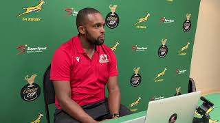 Lions Currie Cup Coach Mziwakhe Nkosi after win over the Sharks on 1 April 2023