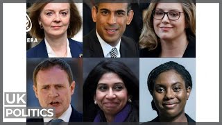 Six candidates still in race to replace UK PM Boris Johnson