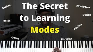 Learn your MODES on the piano to help your improvise | Learn all 7 Major Scale Modes