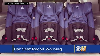 Diono Car Seats Recalled; May Not Protect Kids In Crash