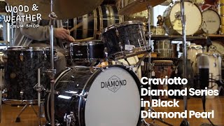 Craviotto Diamond Series in Black Diamond Pearl