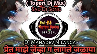 प्रेत माझे जेंव्हा ग लागले जळाया_Pret Maze Jenva G Lagale Jalaya (Tapori Mix) Sad DJ Song_Dj Mahadev