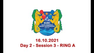 EUBC Youth European Boxing Championships - Budva 2021 - Day 2, Session 3, Ring B