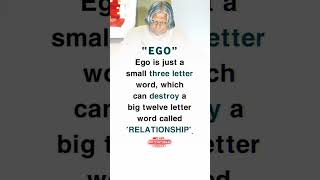 shorts motivational quotes | Ego 🔥❤ | Apj Abdul kalam sir  quotes✨🔥