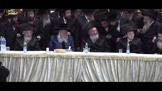 Bobover Rebbe At Karlin Stolin Wedding - Kislev 5783