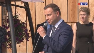 Prezydent Andrzej Duda w Zochcinie