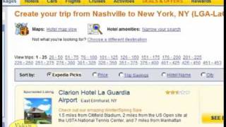 Expedia.com Flight plus Hotel plus Car Reservations