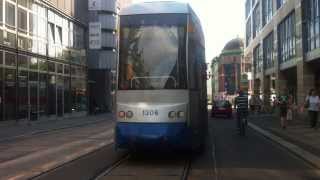 Leipzig LVB Mitfahrt Linie 72 HBF - Paunsdorf, Strassenbahnhof (inkl. Umleitung)