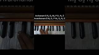 #how to play raag Simhendramadhyamam in #harmonium #harmoniumtutorial