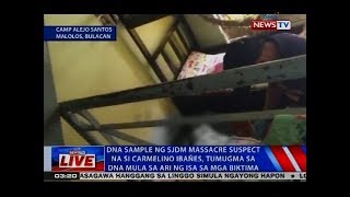 DNA sample ng suspect na si Carmelino Ibañes, tumugma sa DNA mula sa ari ng isa sa mga biktima