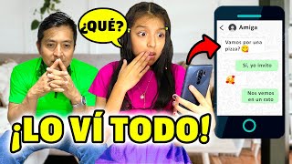 LE REVISE El CELULAR A MI PAPÁ😨¡TERMINA MAL!¡ME ENTERÉ DE COSAS!l Yo soy Aranza💕