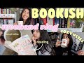 a cozy bookish weekend🤎☕️📖 reading vlog, tbr, thrift book browsing and lots of coffee🧸