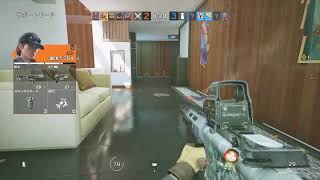 【ランク】初心者が叫びながらレインボーシックスシージやるぅぅぅ【R6S】