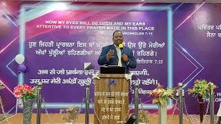 Preaching by Rev Viju Kumar at GRACE AG PRARTHNA GHAR BARNALA