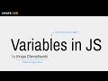 Variables in JavaScript