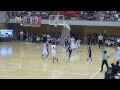 白子 vs 東海大四 延長 中学バスケ 2015 岩手全中 男子決勝トーナメント１回戦