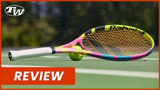 Babolat Pure Aero Rafa ORIGIN Review 💥 plow through power & spin in a tour level tennis racquet