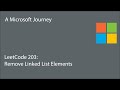 LeetCode 203 - Remove Linked List Elements: A Microsoft Journey