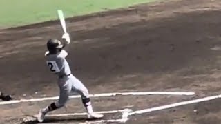 甲子園　土浦日大VS慶応義塾 2回裏　慶応先取　応援📣が凄い