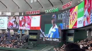 【5年振りの復帰！】長野久義復帰後東京ドーム初打席\u0026初ヒット！