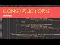 Java constructors in English