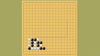 围棋：挂星被夹双飞燕，骗招暗里藏。 #围棋