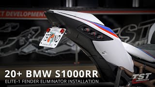 How to install an Elite-1 Adjustable Fender Eliminator on a 2020+ BMW S1000RR by TST Industries