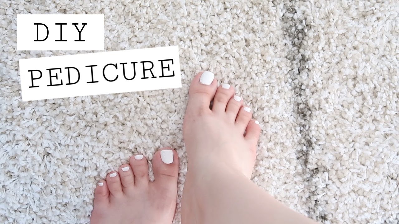 DIY Pedicure At Home - YouTube