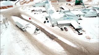 Scierie Saint Elzear Gaspesie, Québec, Canada DJI Mavic Pro 2018