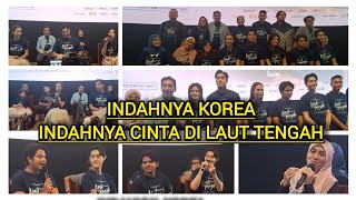 PRESS CONFERENCE FILM LAUT TENGAH ( IBRAHIM RISYAD , ANNA JOBLING ,YORIKO ANGELINE, ALIANDO SYARIEF)