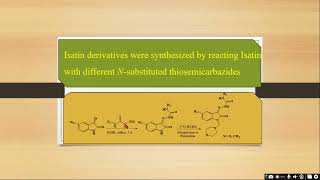 Isatin Derivatives: A New Frontier in Synthesis and Applications