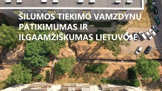 Šilumos tiekimo tinklų patikimumas ir ilgaamžiškumas