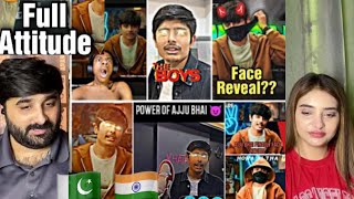 Pak FIRST TIME REACTION ON AJJU BHAI Full ATTITUDE VIDEOS😈🔥| Ajju Bhai Savage Reply😎🇵🇰🇮🇳