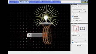 Electromagnetic Induction - PhET Simulation Video