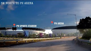 SM NORTH TO PH ARENA/PH SPORTS STADIUM #philippinearena #pharena #smnorthedsa #smnorth