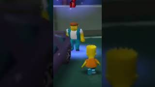 NPCs in Simpsons Hit & Run are WILD #funny #funnyvideo #clips #gaming #explore #explorepage