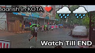 Finally kota me baarish aa hi gyi😅😂 | #kota view #allen samarth #kotacoaching #allen #pw #neet2022