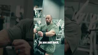 Lat Trick for Machine Rows